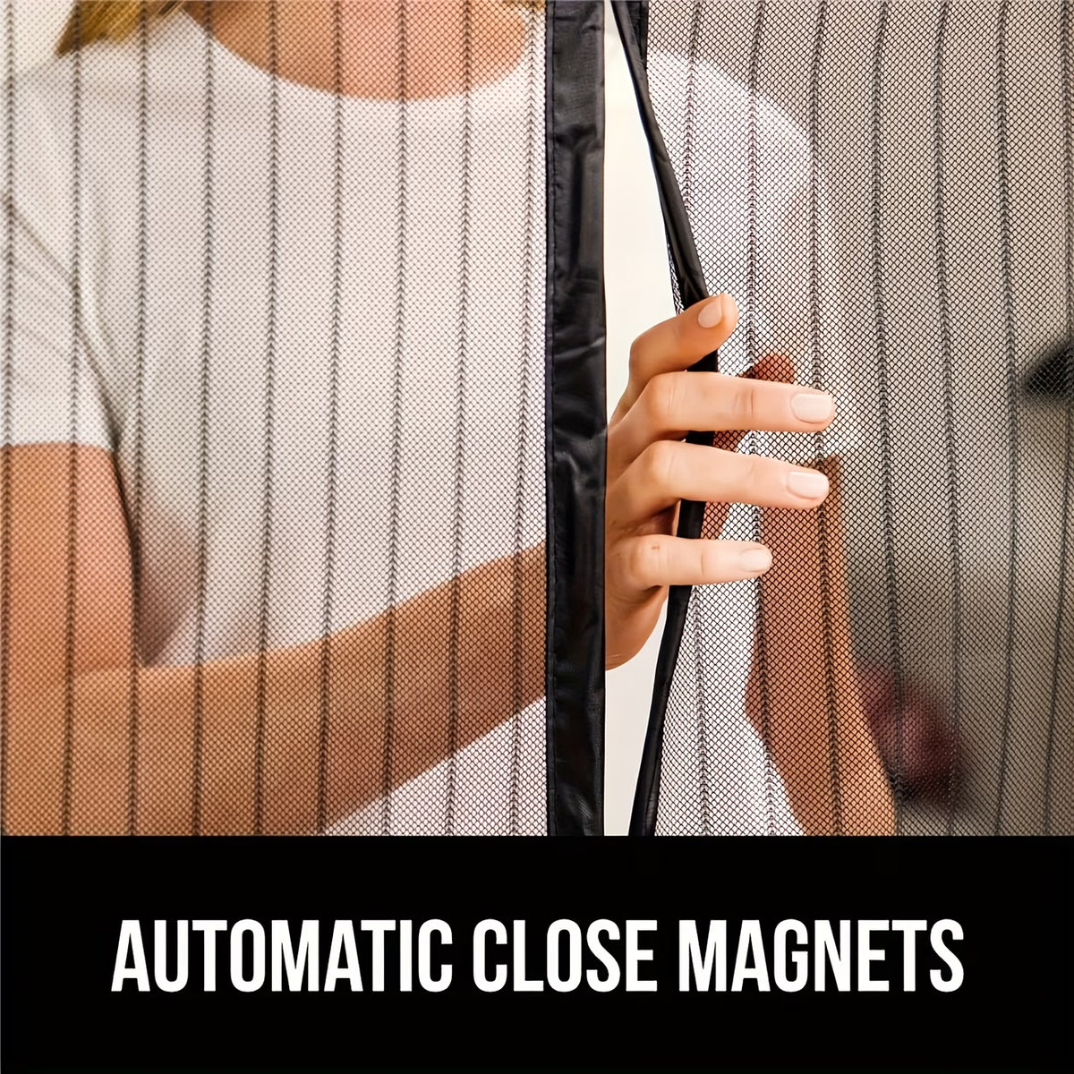 Magnetic Screen Door 🚪– Hands-Free & Bug-Proof | TikTok Viral Home Hack