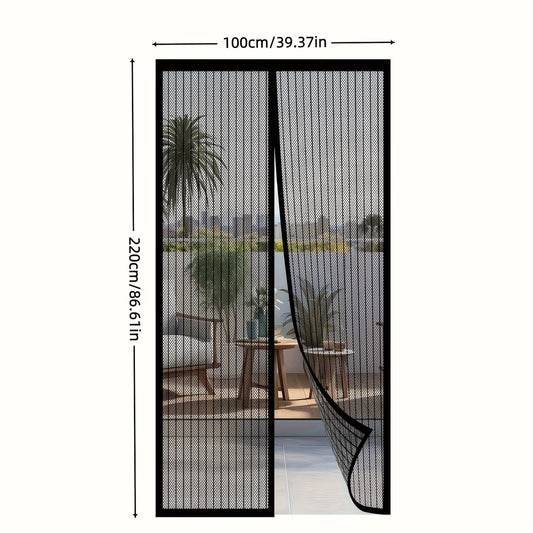 Magnetic Screen Door 🚪– Hands-Free & Bug-Proof | TikTok Viral Home Hack