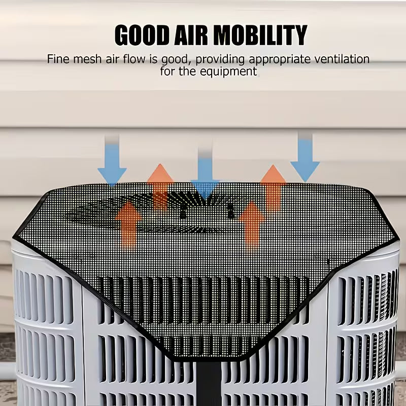 Air Conditioner Cover - Outdoor Central AC Unit Protector (25.98-35.83 inch)