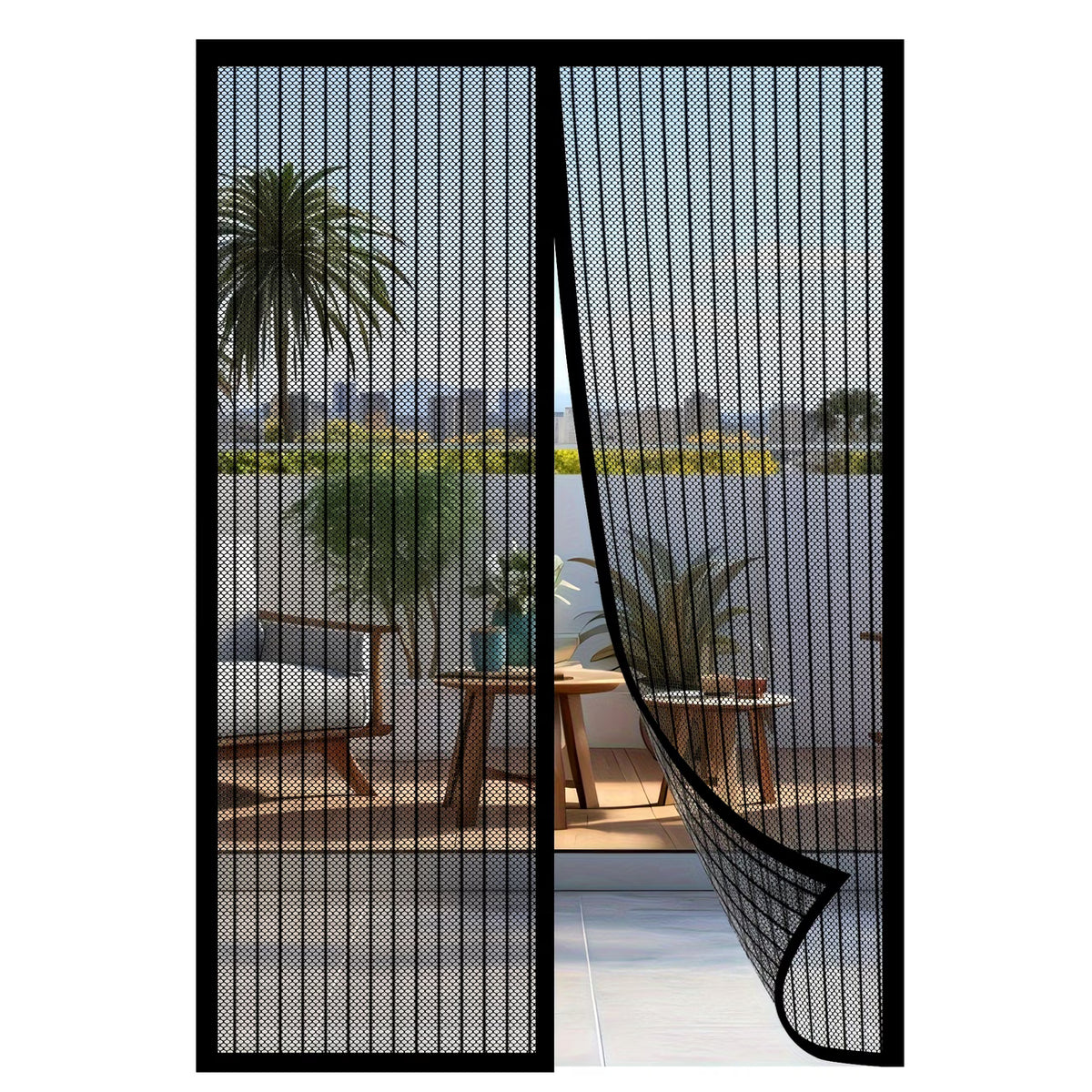 Magnetic Screen Door 🚪– Hands-Free & Bug-Proof | TikTok Viral Home Hack