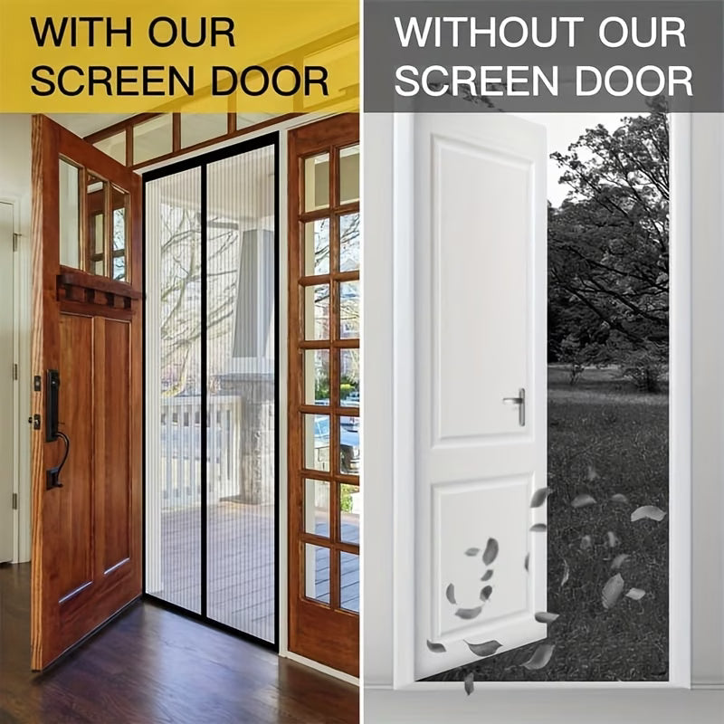 Magnetic Screen Door 🚪– Hands-Free & Bug-Proof | TikTok Viral Home Hack
