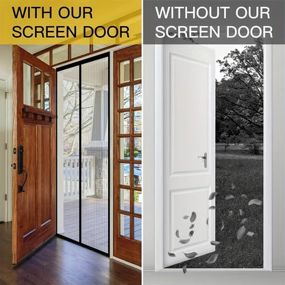 Magnetic Screen Door 🚪– Hands-Free & Bug-Proof | TikTok Viral Home Hack